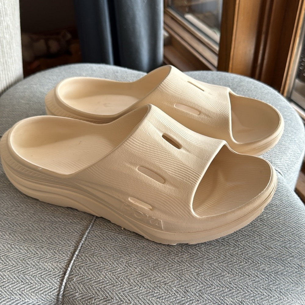 Hoka Cream Slide Sandals - Picture 5 of 6